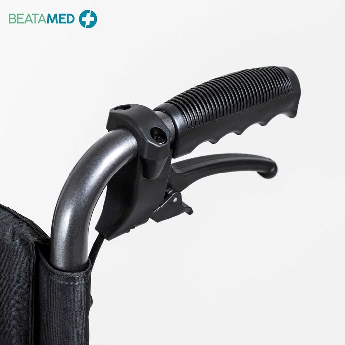 Wózek inwalidzki aluminiowy lekki składany.