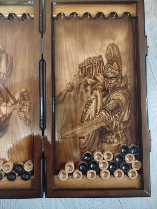 Дерев'яні нарди, ручної роботи