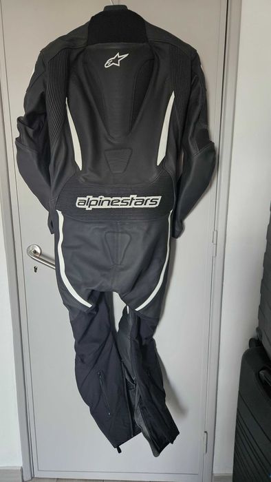 Fato Alpinestar NOVO + botas + protetor das costas