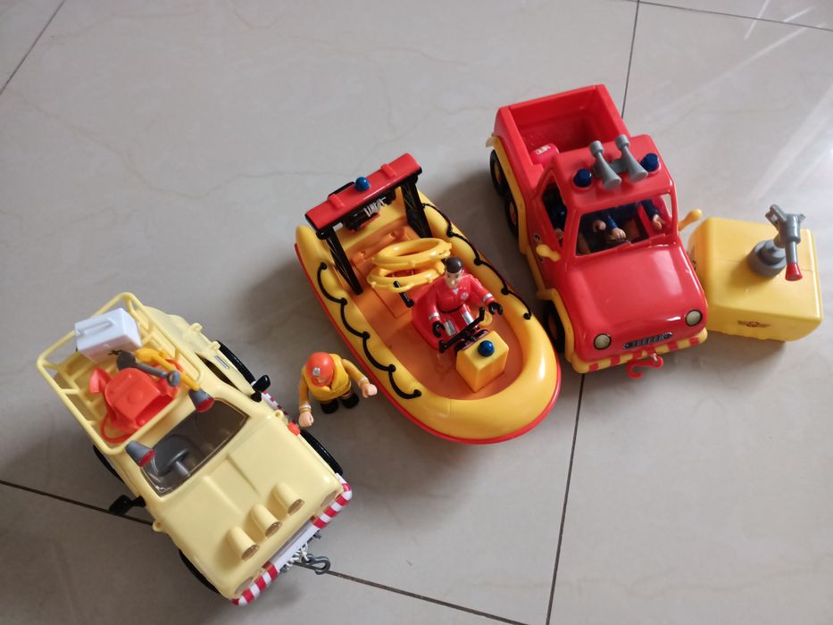 Strażak Sam zestaw pojazdów