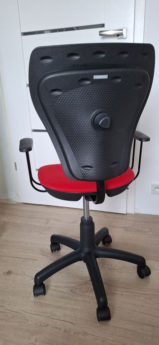 Krzesło biurowe dziecięce Ministyle czerwone
