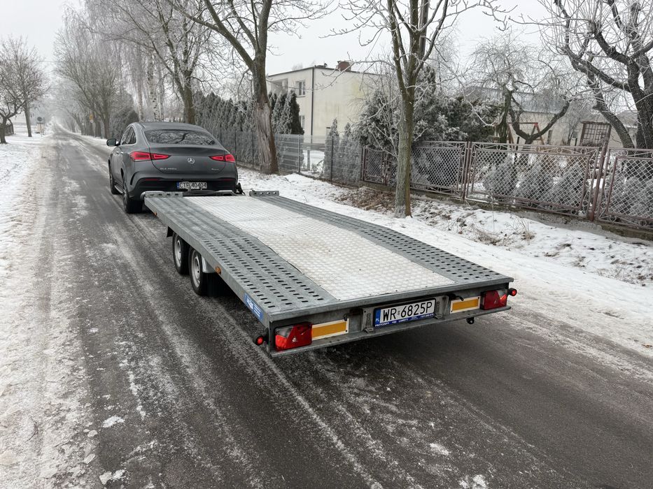 Wynajem przyczepy lawety wypozyczalnia przyczepki lawety