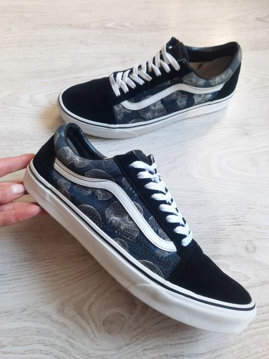 Оригинальны  замшевые Кеды Vans old skool кеды кроссовки 29.5см 45-46