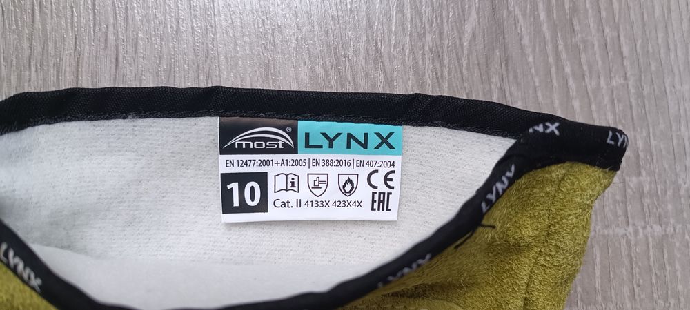 Rękawice ochronne lynx 10 5 par
