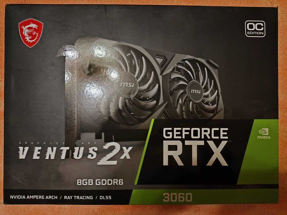 Відеокарта MSI RTX 3060 НА ГАРАНТІЇ