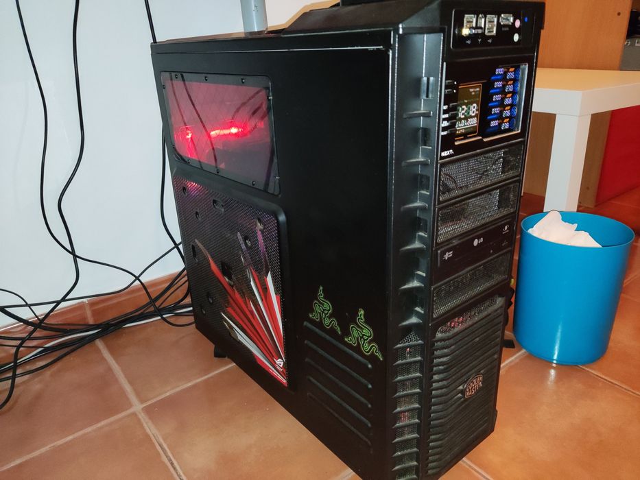 caixa fulltower cooler master haf 932 + ventoinhas