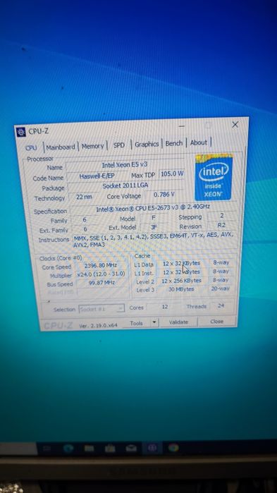 Игровой ПК / рабочая станция X99 2673v3 /12 ядерa / 24 потоков 16 gbddr4