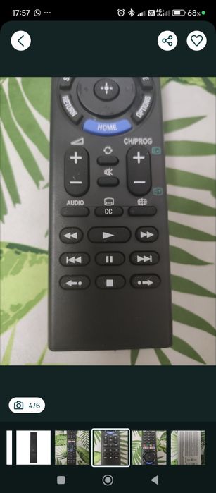 Comando para TV  SONY SMART TV, Novo C/ 2 anos garantia