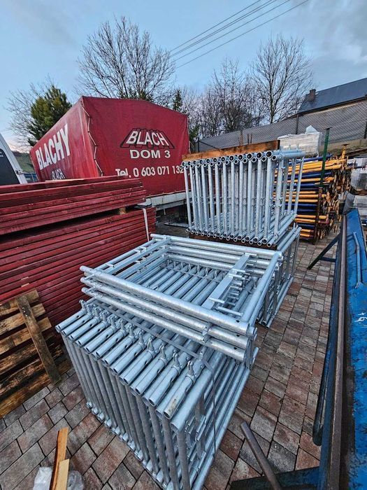 Rusztowania elewacyjne nowe i używane plettac