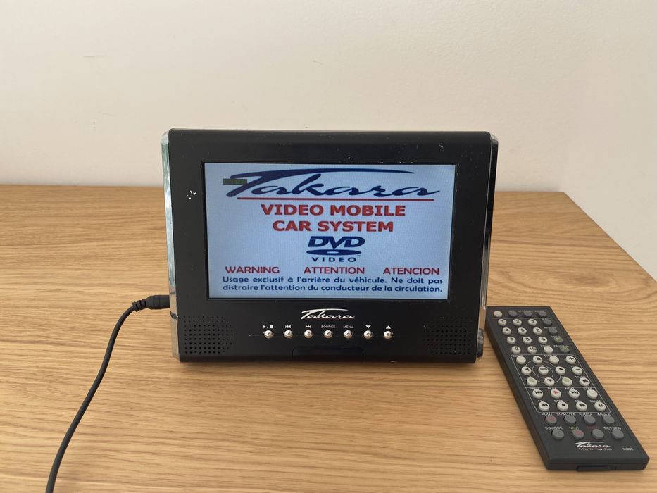 DVD player 7” portátil