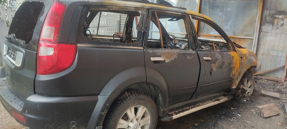 Great Wall Hover H2 після пожежі