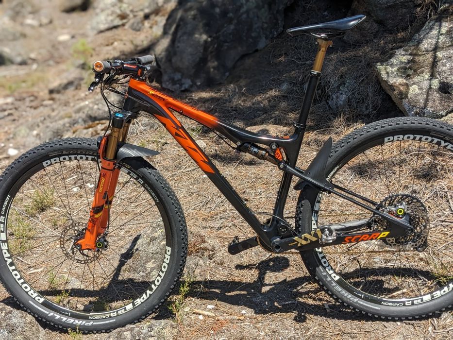 9,6kg KTM Scarp Sonic Rodas Prototype Carbono XX1 Gold