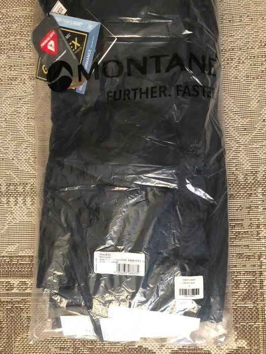 Утеплённая мембранная мужская куртка Montane Duality XL Eclipse Blue