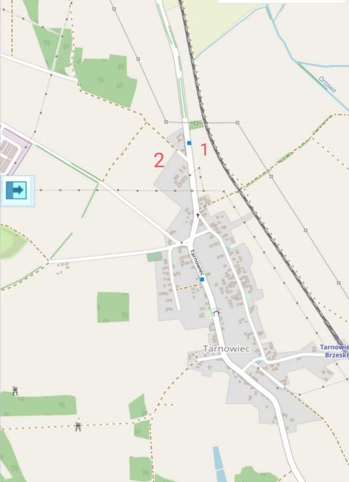 Działki budowlane Tarnowiec, MPZP, 17-50 ar