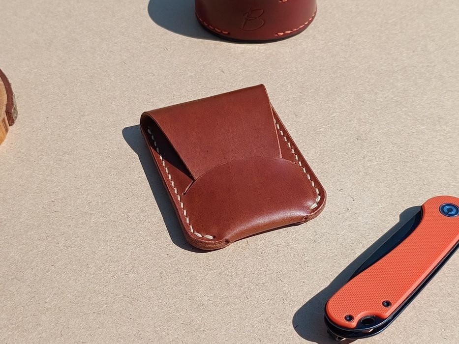 Borubar Skóroszyj - mini portfel / cardholder / wizytownik