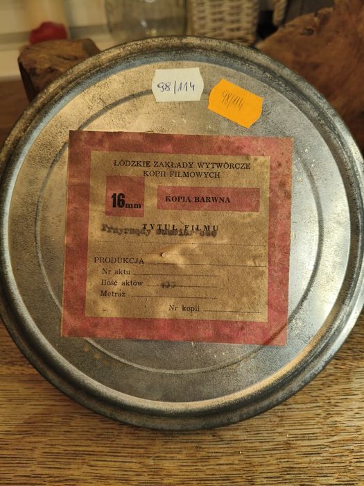 Stara taśma filmowa przyrządy suwmiarkowe²³⁴
