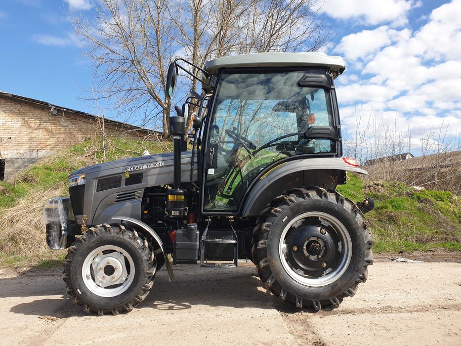 Мінітрактор Скаут TY-404с (40 к.с., 2.545 л, 4×4, сірий) новий кабіна