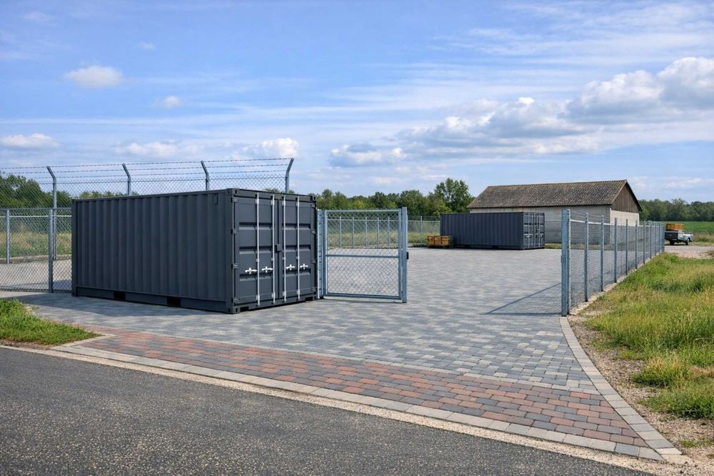 Wynajem działki z budynkami gospodarczymi  Wronki "przy obwodnicy"