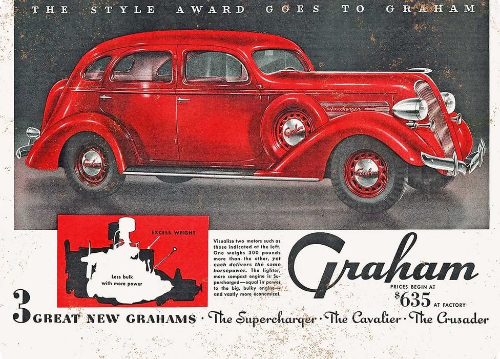 Graham 1936 c/ Supercharger original (not Bentley, Rolls, Jaguar) Póvoa ...