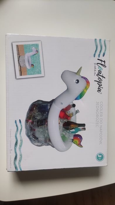 Floatopia Cooper do napojów - jednorożec