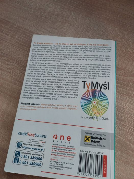 Mateusz Grzesiak – „Teraz Myśl” | Wydanie II | Używana | Stan dobry