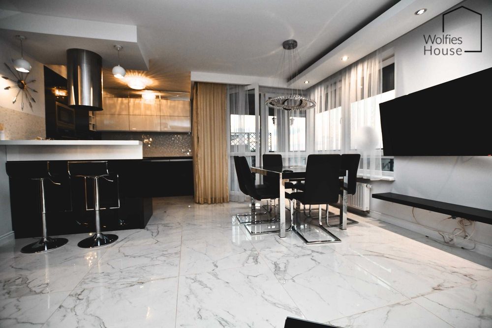 Apartament na ostatnim piętrze z tarasem | Fredry | 78 m2 | ENG