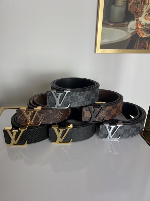 Paski skora naturalna Louis Vuitton najwyzsza jakosc Nowe