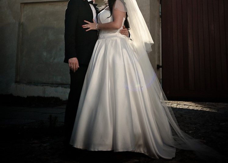 Suknia Ślubna śmietanka