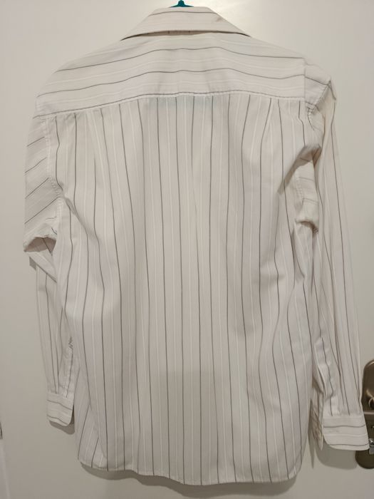 Koszula męska biała do garnituru L Marconi