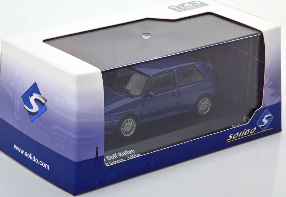 VW Golf II G60 (azul ou vermelho) 1989 1/43 - Solido