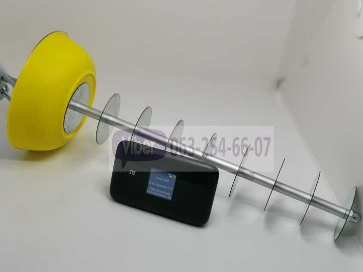 Роутер 4g модем с антеной комплект Zte mf910 антена