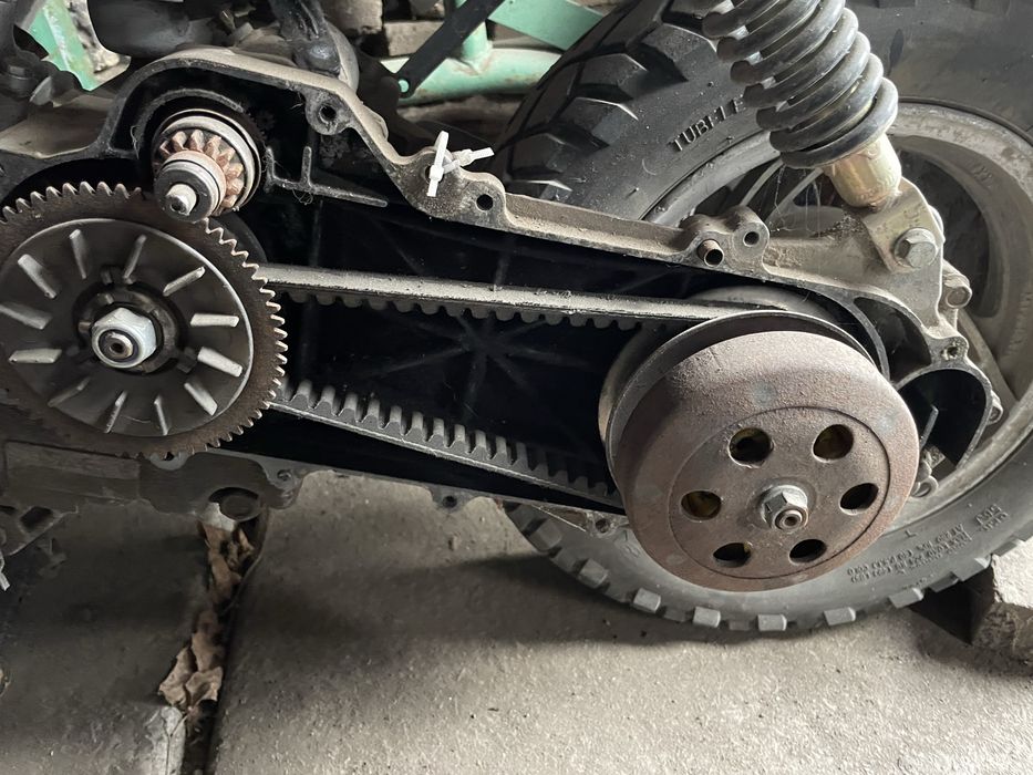 Мопед собраный из двух