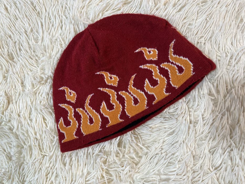 Шапка вогонь y2k fire vintage