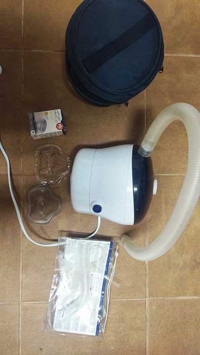 Nebulizador Ultrassónico AirProject PIC Inalador Aerossol + Kit Extras