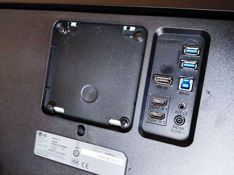 Monitor LG 34" Ultrawide 34WN750-B FREESYNC ips 75hz