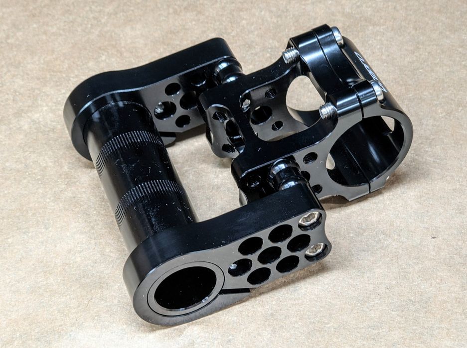 Вынос Для Велосипеда Самоката Регулируемый Алюминиевый 25.4/31.8