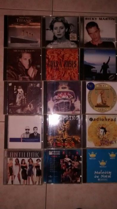 CDs para colecionador. Vários artistas