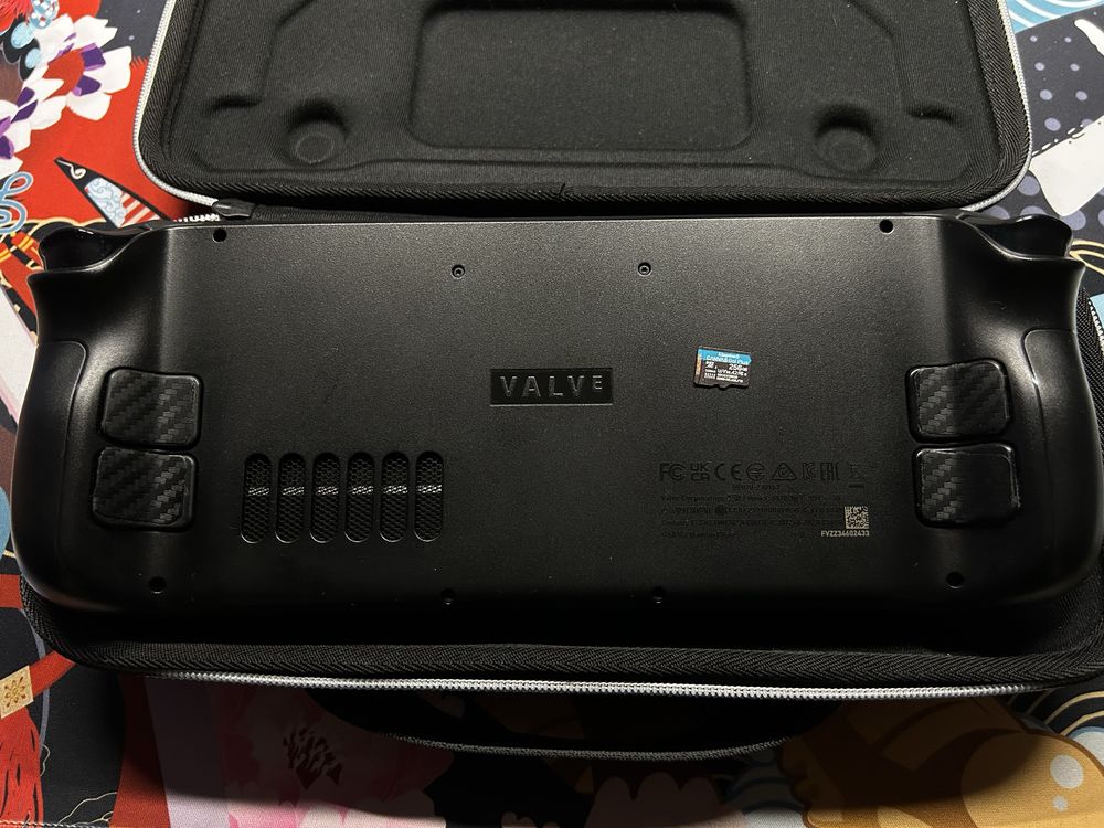 Steam Deck OLED 512GB + microSD 256GB + etui + szkło +
