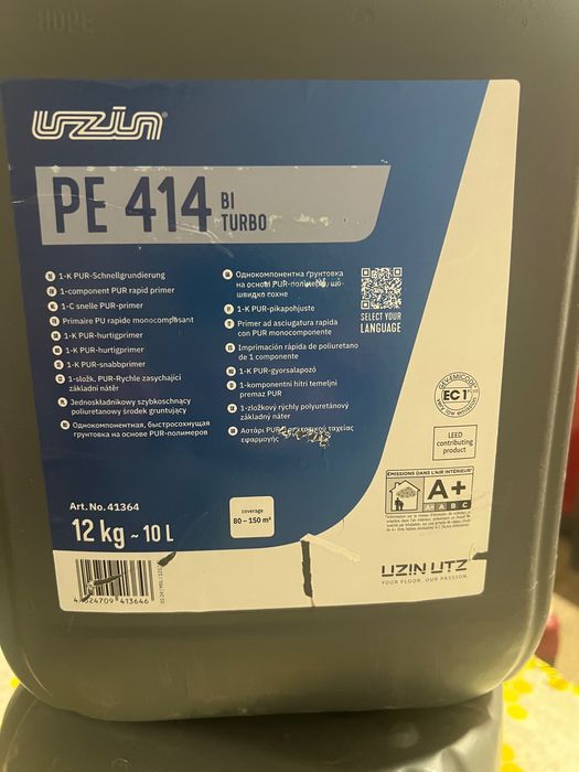 Uzin PE 414 TURBO 12KG - grunt pod klej do desek