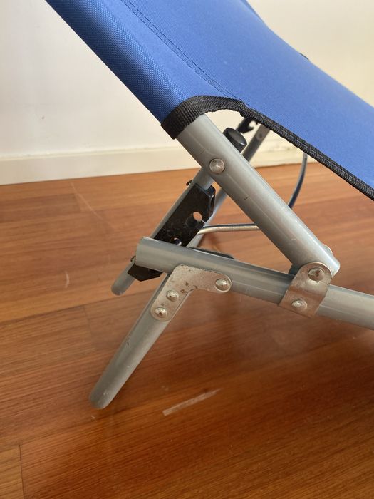 Espreguiçadeira dobravel portatil