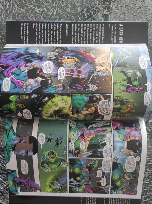 Green Lantern Vol. 4 Hardcover Dark Days by Robert Venditti & Billy Tan DC Comics Banda desenhada