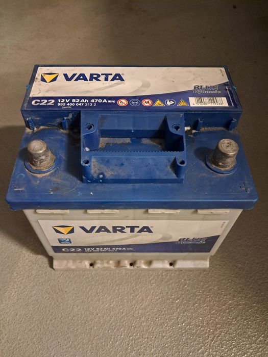 Akumulator samochodowy  VARTA C22 52Ah