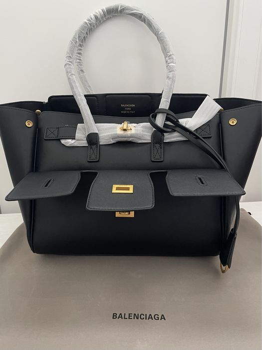 Сумка тоут Balenciaga Bel Air преміум шкіряна жіноча сумка