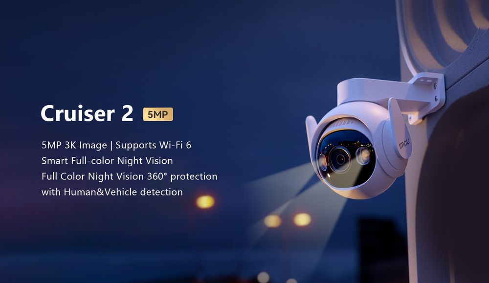 Imou Cruiser 2 WiFi, 5 Mp  Відеокамера