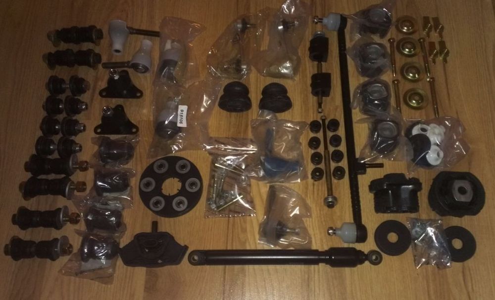 nowe zawieszenie gumy mercedes w115 w114 coupe