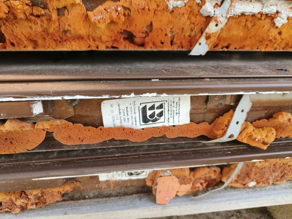 Drzwi techniczne z demontażu