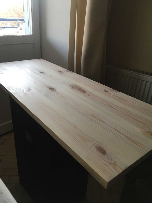 Стільниця соснова шліфована , меблевий щит