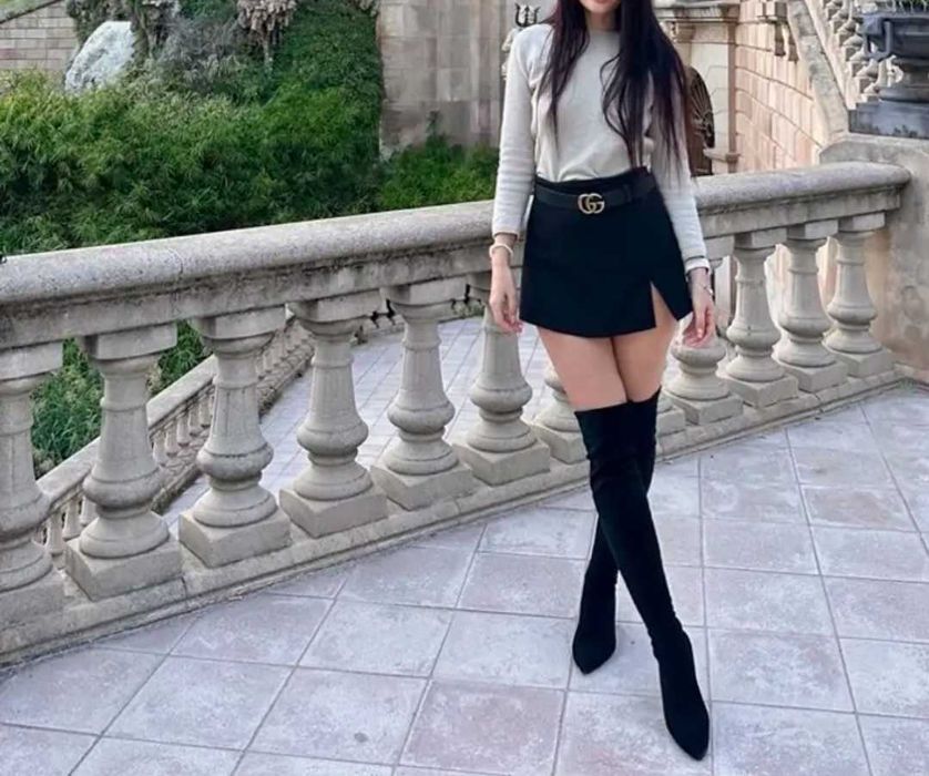 Нові сапоги чулки панчохи ботфорти 39 розмір