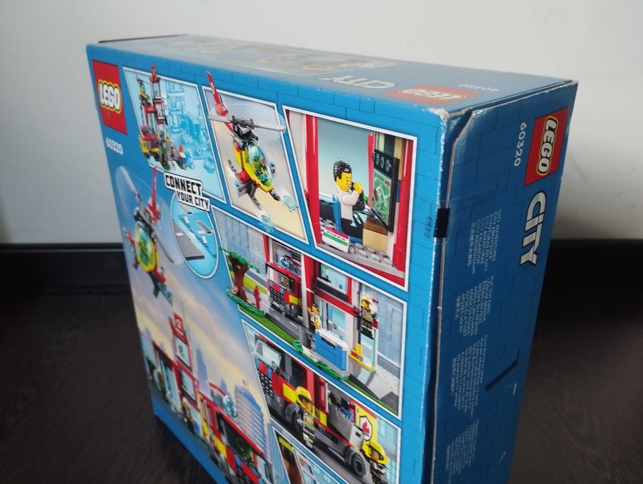 Lego City 60320 - Quartel dos Bombeiros
