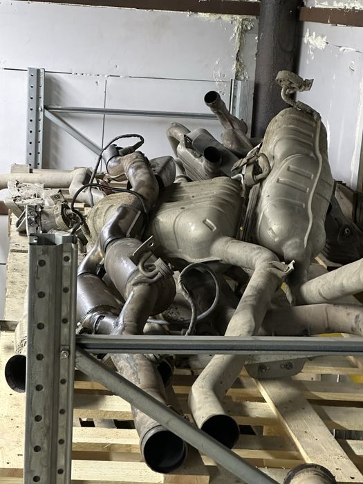 Вихлопна система Мерседес 222,221,212,204,164 Глушитель ML,S,E,C